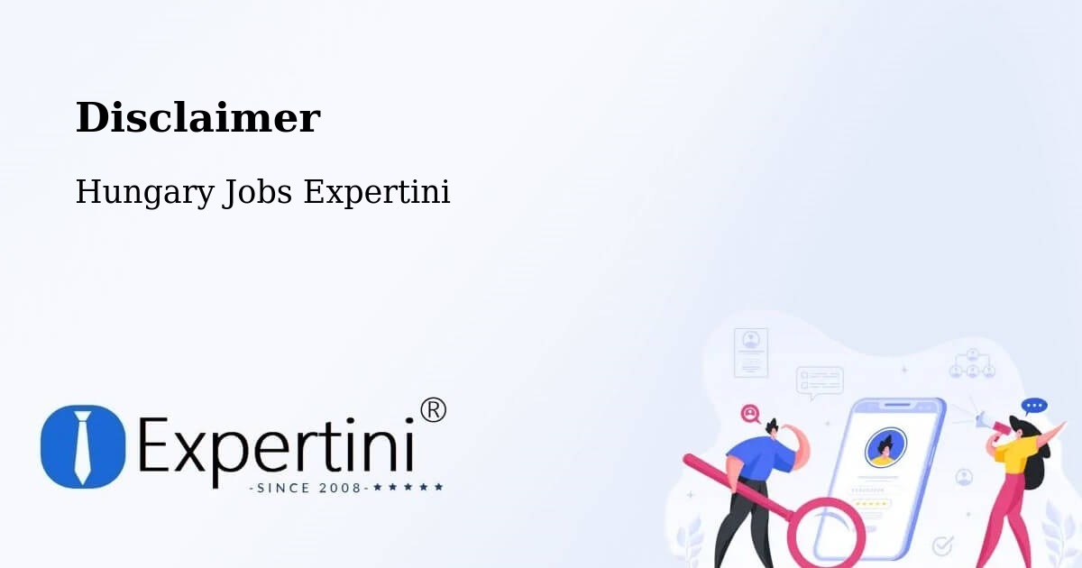 Disclaimer – Bőcs - Hungary Jobs Expertini